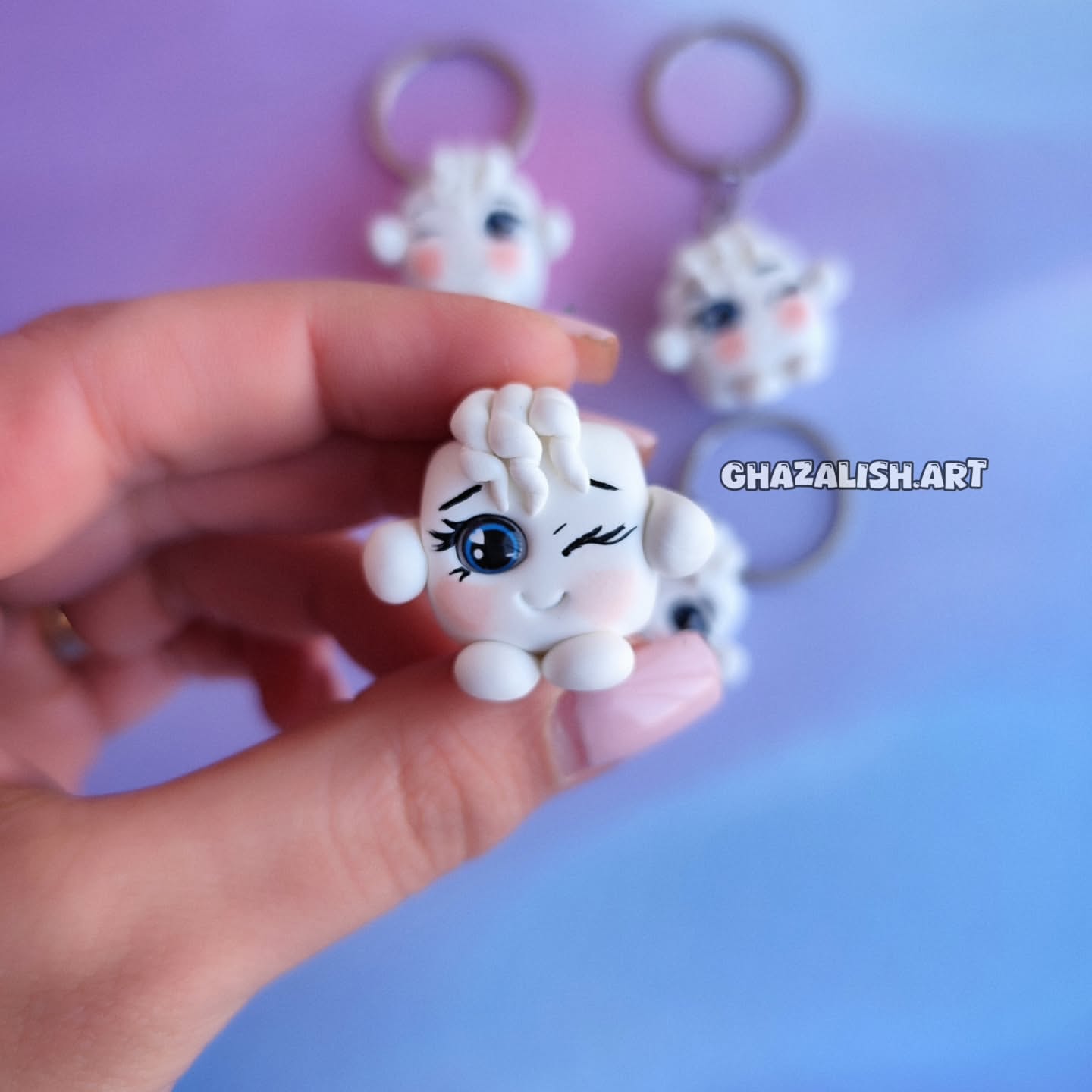 جاکلیدی قندک خمیری دست ساز خ