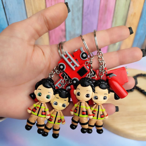 جاکلیدی آتش نشان خمیری دست ساز