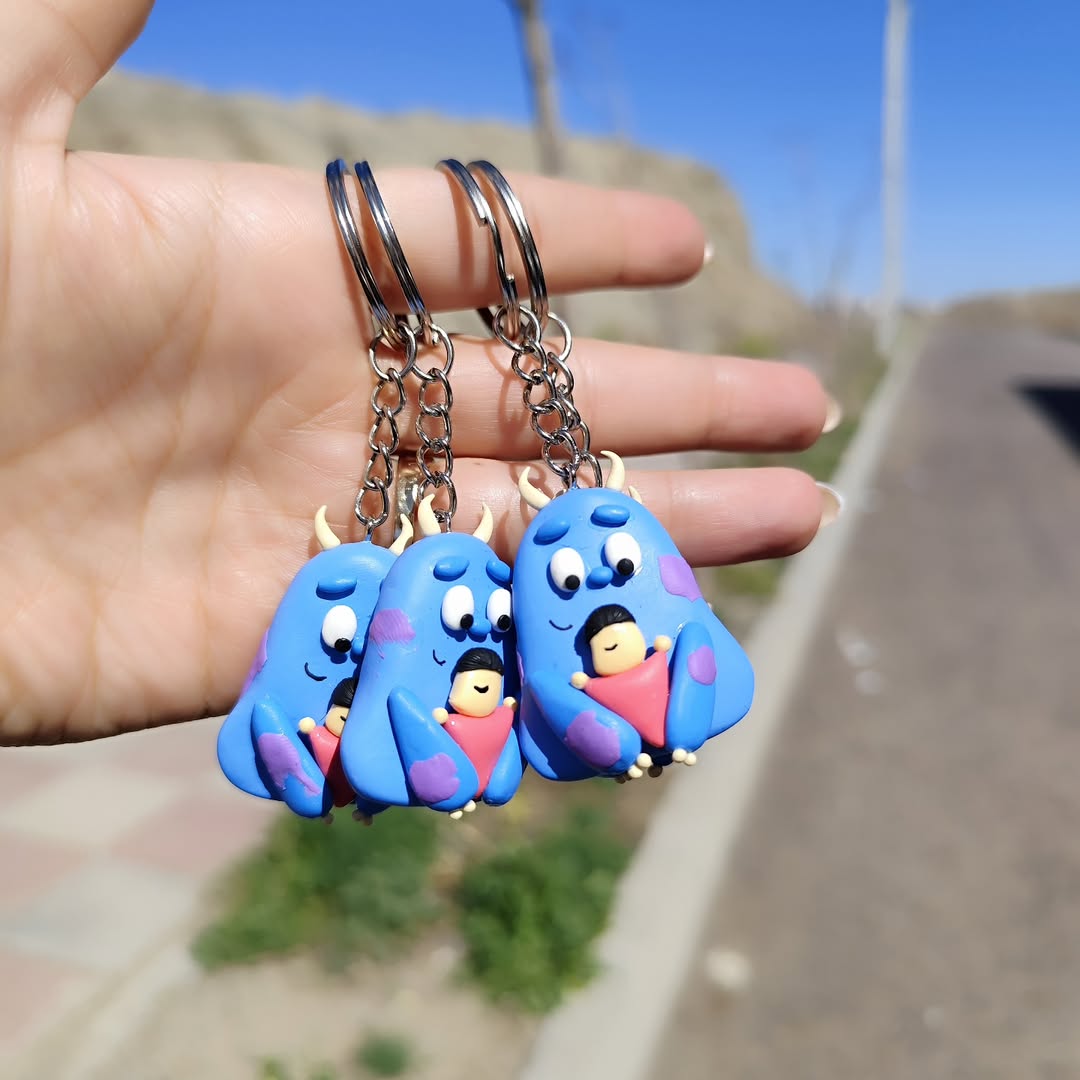 جاکلیدی سالیوان و بو کوچولو خمیری دست ساز