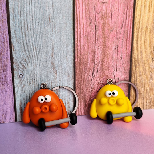 جاکلیدی ورزشکار خمیری دست ساز