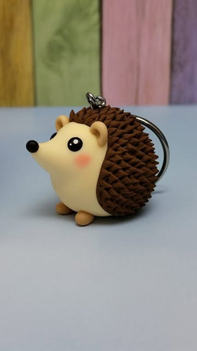 جاکلیدی دست ساز خمیری جوجه تیغی