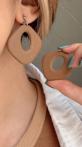 گوشواره خمیری سپند | دست ساز یونیک و خاص