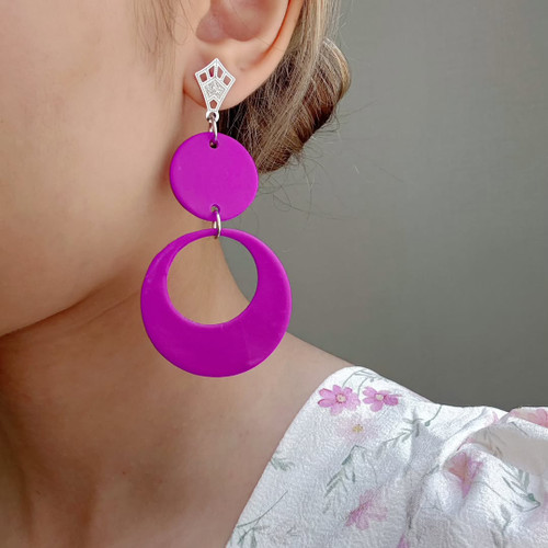 گوشواره خمیری میسای | دست ساز یونیک و خاص